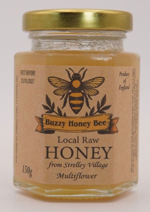 Local raw multiflower honey from Strelley Village – Buzzy Honey Bee